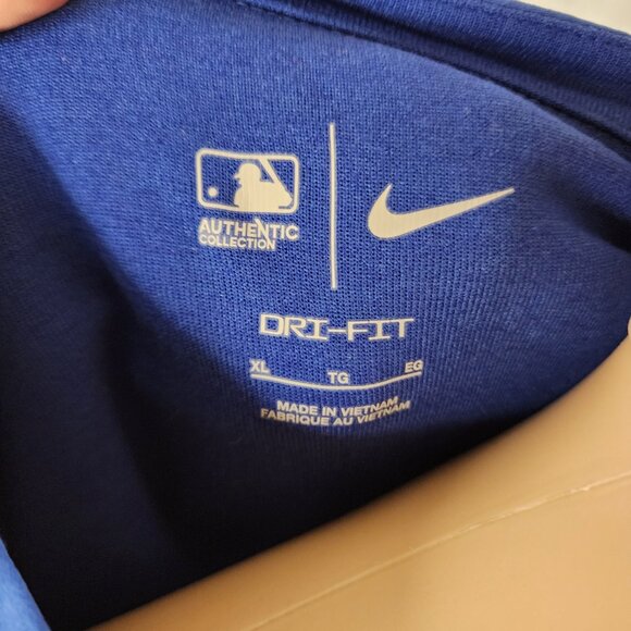 Nike New York Mets Authentic Collection UV 1/4 Zip Pullover XLarge XL New Mens - Picture 7 of 12